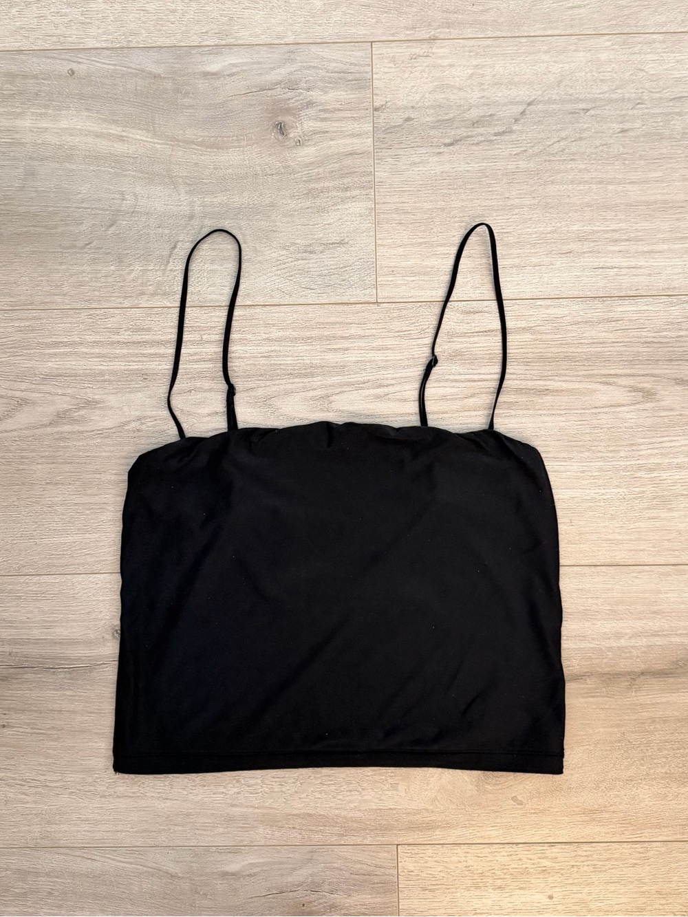 Aerie Smoothez Black Crop Top